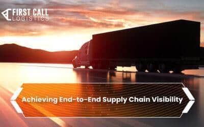 Achieving End-to-End Supply Chain Visibility