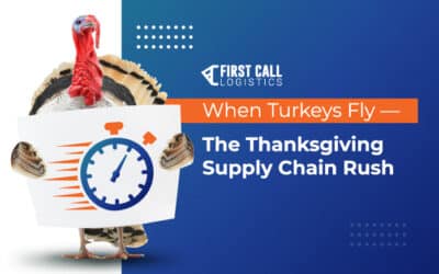 When Turkeys Fly — The Thanksgiving Supply Chain Rush