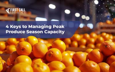Four Keys to Managing Peak Produce Season Capacity